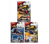 Jurassic World Matchbox Legacy Collection, Hardnoze, patrouille de l'équipe de mission, hélicoptère Ingen, jouets en métal moulé, à partir de 3 ans (JGL59-956B)
