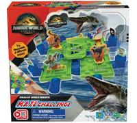 EPOCH Games - Jurassic World Rebirth Maze Challenge - Jeu de société et Jouet pour Enfants avec des Figurines dans l'univers des Dinosaures - 7566