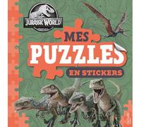 Jurassic World - Mes puzzles en stickers: Puzzles en stickers