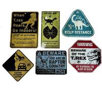 Jurassic World Mini Réplique Warning Signs