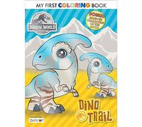 Jurassic World Mon premier livre de coloriage dinosaure, 40 pages, Bendon 58148