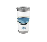 Jurassic World Mosasaurus Specs Gobelet isotherme en acier inoxydable double paroi