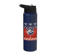 Jurassic World Mosquito Ugly Sweater Stainless Steel Insulated Water Bottle