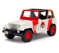 Jurassic World moulé sous pression modèle 1/32 Jeep Wrangler Jada Toys
