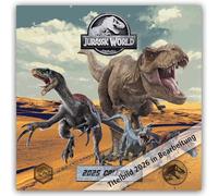 Jurassic World - Offizieller Kalender 2026: Original Danilo-Kalender [Mehrsprachig] [Kalender]