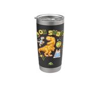 Jurassic World Oh Snap Dino Cookies Gobelet isotherme en acier inoxydable double paroi