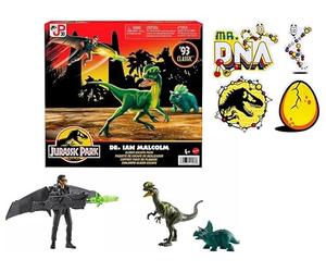 Jurassic World Park 93' Classic with Bonus Sticker (Dr. Ian Malcom - Glider Escape Pack)
