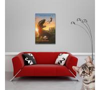 Jurassic World - Poster - Camp Cretaceous + 1 paquet de tesa Powerstrips® - contenu 20 pièces