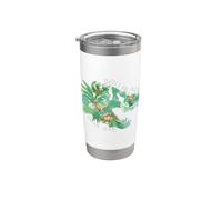 Jurassic World Protect and Preserve Gobelet isotherme en acier inoxydable double paroi