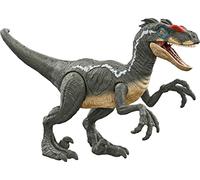 Jurassic World Raptor Dinosaure Jouet articulé, Cadeau +4 Ans (Mattel HNC11)