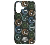 Jurassic World Rebirth Dinosaur Targets All-Over Print Coque pour iPhone 17