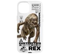 Jurassic World Rebirth Distortus Rex Ingen Species File Coque pour iPhone 15 Plus