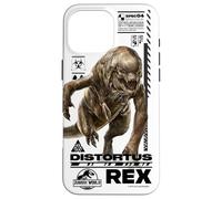 Jurassic World Rebirth Distortus Rex Ingen Species File Coque pour iPhone 16 Pro Max