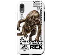 Jurassic World Rebirth Distortus Rex Ingen Species File Coque pour iPhone XR