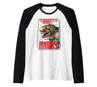 Jurassic World Rebirth Distortus Rex Worst of The Worst Manche Raglan
