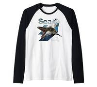 Jurassic World Rebirth Mosasaurus Sea Dinosaur Manche Raglan