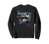 Jurassic World Rebirth Mosasaurus Sea Dinosaur Sweatshirt