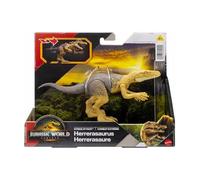 Jurassic World Rebirth Strike Attack Herrerasaurus - Jouet Dinosaure Unique, Authentique et Possible