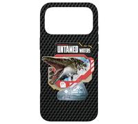 Jurassic World Rebirth Warning Untamed Waters Mosasaurus Coque pour iPhone 17 Pro Max