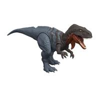 Mattel Jurassic World : Renaissance, Figurine articulée Abelisaurus Rugissement féroce, dinosaure avec mouvement de mâchoire, attaque multidirectionnelle et son, jeu virtuel, JGB91