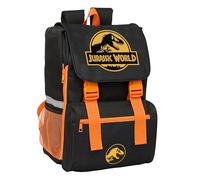 JURASSIC World - Sac à dos extensible, facile à nettoyer, idéal pour les enfants de différents âges, confortable et polyvalent, qualité et résistance, 28,5 x 15 x 41 cm