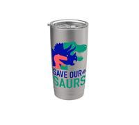 Jurassic World Save Our Saurs Gobelet isotherme en acier inoxydable double paroi