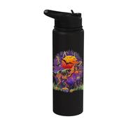 Jurassic World T. Rex After Dark Stainless Steel Insulated Water Bottle