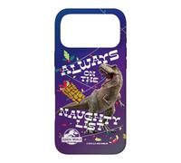 Jurassic World T-Rex Naughty List Coque pour iPhone 17 Pro Max