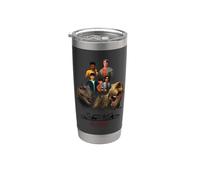 Jurassic World : Théorie du chaos Nublar 5 T-Rex Gobelet isotherme en acier inoxydable double paroi