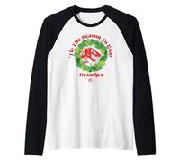 Jurassic World Tis The Season to Roar Grandpa Manche Raglan