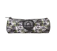 Jurassic World - Trousse Scolaire Ronde - Vert/noir - Garçon - 1 Compartiment Zippé Vert TU
