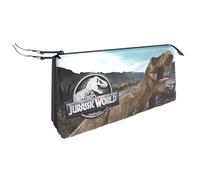Jurassic World Trousse Triple, Couleur, Talla única, Décontracté