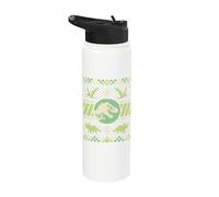 Jurassic World Ugly Sweater Stainless Steel Insulated Water Bottle