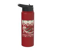 Jurassic World Velociraptor Jingle Roars Stainless Steel Insulated Water Bottle