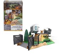 Jurassique World Minis Giantosaurus Rampage Playset Bunker Laboratoire