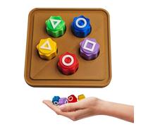 JurciCat Jeu Traditionnel Coréen Gonggi Jack Jeu De Galets De Pierre Coordination des Yeux De La Main Jouet D'entraînement pour Jeu De Pierre Attraper des Pierres Adultes Et Enfants (B)