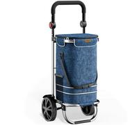 Jurhan Chariot de Courses Easy 50L (Blue)