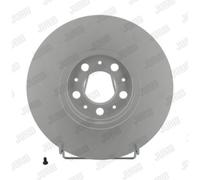 JURID 2X Disque De Frein Avant Ø288 Mm Ventilé Pour VW Polo 6R1 6C1 1.2 TSI 1.4