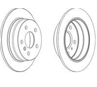 2x Disque de frein plein 562274JC JURID pour MERCEDES-BENZ