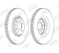 JURID 562390JC-1 Disque de frein pour CADILLAC,OPEL,SAAB,VAUXHALL