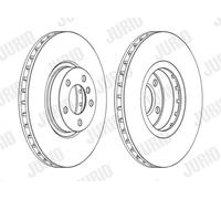JURID 562520JC-1 Disque de frein pour BMW