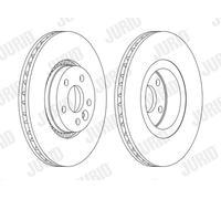 JURID 562643JC-1 Disque de frein