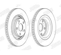 JURID 562726JC-1 Disque de frein pour TOYOTA