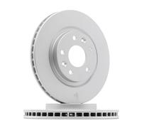 2x Disque de frein ventilé 563120JC JURID pour NISSAN RENAULT