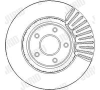 JURID 563277JC-1 Disque de frein pour NISSAN,RENAULT