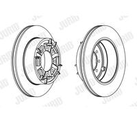 JURID 567128J Disque de frein