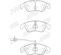 JURID 573247JC Kit de plaquettes de frein, frein à disque pour AUDI
