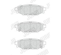 JURID 573380J Kit de plaquettes de frein, frein à disque pour SUBARU