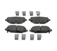 JURID 573412J Kit de plaquettes de frein, frein à disque pour CHRYSLER,DODGE,FIA