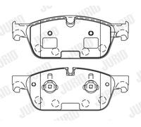 JURID 573448J Kit de plaquettes de frein, frein à disque pour MERCEDES-BENZ